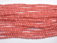 Malaysia Jade - Peach Pink, 4mm (4.5mm), Round