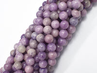 Lepidolite Beads, Round, 8mm-Rainbow Beads