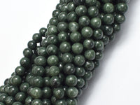 Natural Mocui Jade, 6mm Round