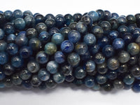 Kyanite, 5.8mm Round-Rainbow Beads