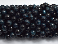 Blue Tiger Eye, 8mm (8.5mm) Round Beads