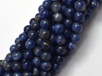 Sodalite Beads, Round, 8mm-Rainbow Beads