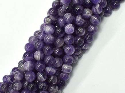 Amethyst Beads, 8mm (8.5mm) Round Beads-RainbowBeads
