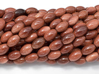 Goldstone Beads, 8x12mm Rice Beads