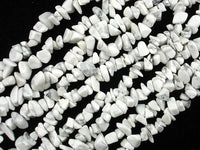 Howlite, 4mm - 9mm Chips Beads-Rainbow Beads