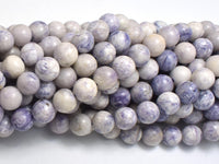Purple Tiffany Jasper, 8mm Round BEads (288054001)