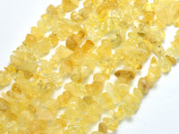 Citrine Chips Beads, Approx. (4-10) mm, 31 Inch