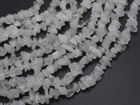 Clear Quartz, 4mm - 10mm Chips Beads, 33 Inch-Rainbow Beads