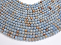 Angelite Beads, 6mm Round Beads
