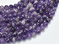 Amethyst Beads, 8mm (8.5mm) Round Beads-RainbowBeads