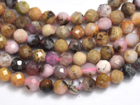 Pink Opal, 4mm Micro Faceted Round