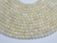 Milky White Moonstone, 6mm Round