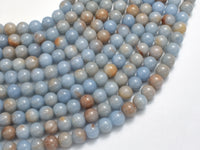Angelite Beads, 6mm Round Beads