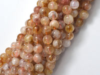 Citrine Beads, 8mm, Round