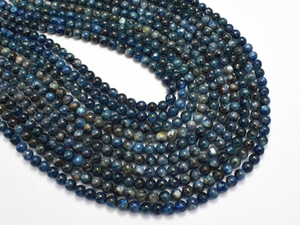 Kyanite, 5.8mm Round-Rainbow Beads