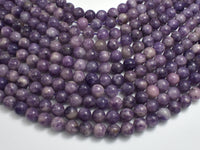 Lepidolite Beads, 8mm Round Beads
