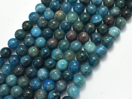 Apatite Beads, 8mm Round Beads-RainbowBeads