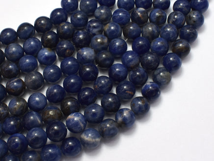 Sodalite Beads, Round, 8mm-Rainbow Beads