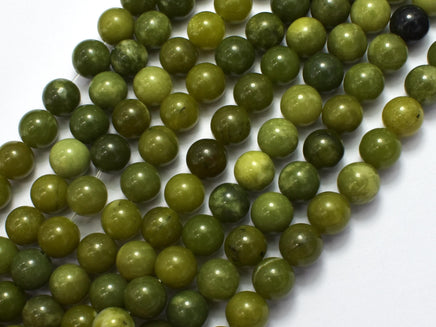 Canadian Jade Beads, 8mm (8.5mm)-Rainbow Beads