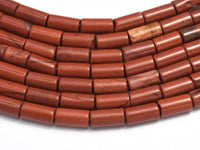 Red Jasper, Approx. 2x4mm, Tube Beads