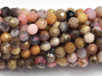 Pink Opal, 4mm Micro Faceted Round