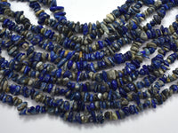 Lapis Lazuli Beads, 5-9mm Chips-RainbowBeads