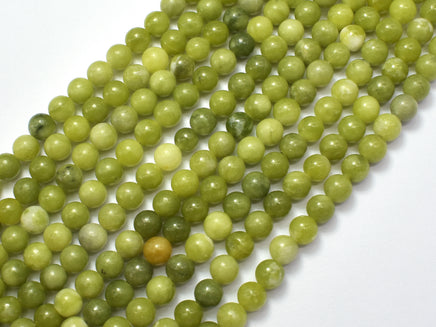 Jade 6mm (6.7mm) Round Beads-RainbowBeads