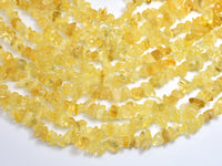 Citrine Chips Beads, Approx. (4-10) mm, 31 Inch