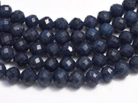 Blue Sapphire, 4mm(4.5mm) Micro Faceted Round