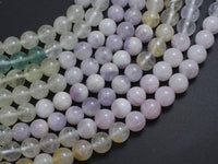 Mixed Quartz 8mm Round-Rainbow Beads