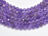 Amethyst Beads, 3mm (3.5mm) Micro Faceted Round-RainbowBeads
