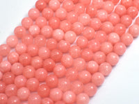 Jade - Salmon Pink, 8mm Round