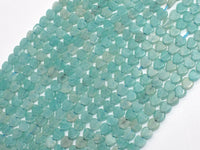 Amazonite, 4mm Heart-Rainbow Beads