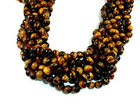 Tiger Eye Beads, 8mm (8.5 mm)-Rainbow Beads