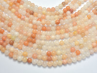 Pink Aventurine Beads, 6mm Round Beads-RainbowBeads