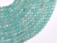 Amazonite, 4mm Heart-Rainbow Beads