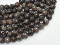 Natural Glowing Yooperlite 10mm (10.5mm) Round-RainbowBeads