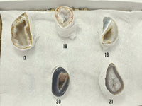 Agate Geode, Raw Crystal Geode, Agate Specimen, Natural Agate Druzy, 1piece-RainbowBeads