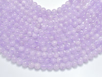 Lavender Amethyst, Lavender Jade, 8mm (8.3mm) Round-RainbowBeads