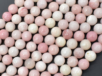 Pink Opal, 8mm(8.3mm) Round Beads, 15.5 Inch-RainbowBeads