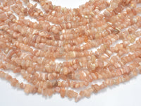 Sunstone Beads, 4-9mm Pebble Chips Beads-RainbowBeads