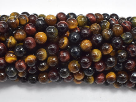 Tiger Eye Beads, 3 color, 6mm, 15 Inch-RainbowBeads