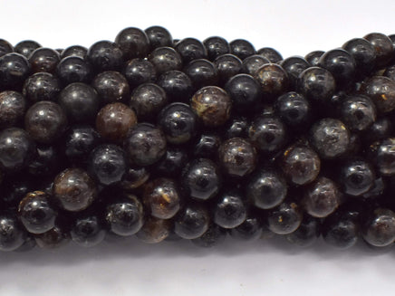 Golden Mica Beads, Biotite Mica, 8mm-RainbowBeads