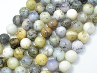 Dendritic Opal, Moss Opal, 10mm (10.5mm) Round-RainbowBeads