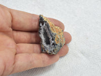 Agate Geode, Raw Crystal Geode, Agate Specimen, Natural Agate Druzy, 1piece-RainbowBeads