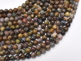 Pietersite Beads, 6mm Round-RainbowBeads