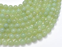New Jade Beads, 8mm (8.7mm) Round-RainbowBeads