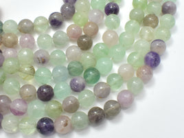 Fluorite, Rainbow Fluorite, 8mm Round Beads-RainbowBeads