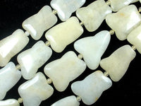 Yellow Jade Beads, Approx (19-28) mm x (24-36) mm Free Form Beads-RainbowBeads