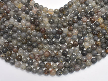 Super Seven Lepidocrocite 8mm-Rainbow Beads